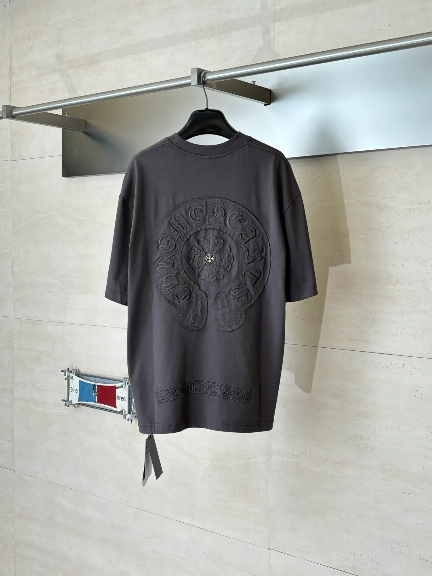 Chrome Heart Dark Gray T Size：S/M/L/XL